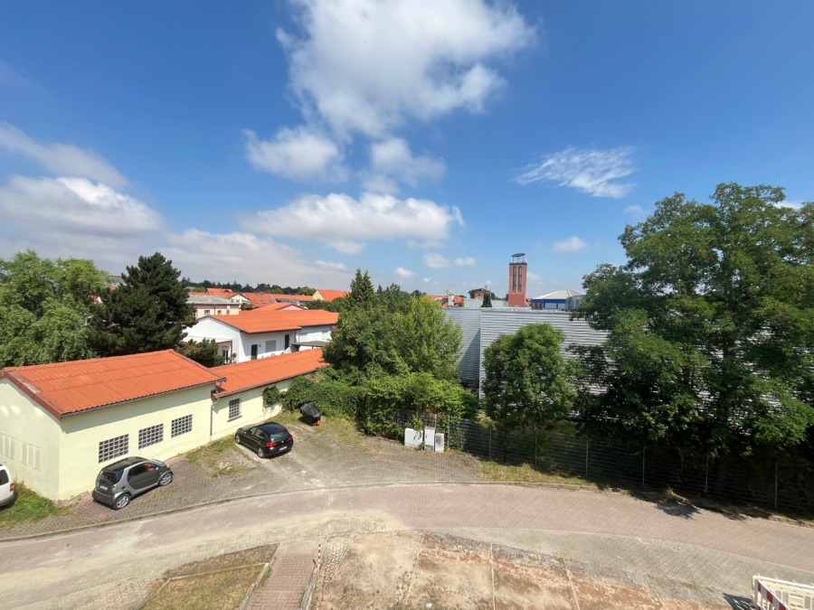 Ausblick Balkon