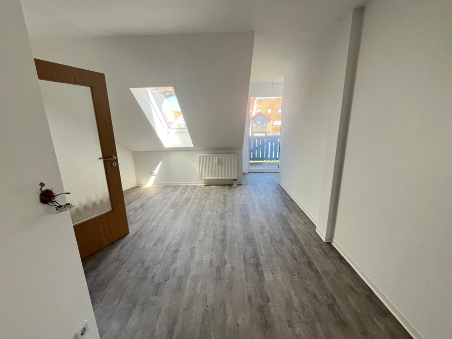 Schlafzimmer mit Balkon