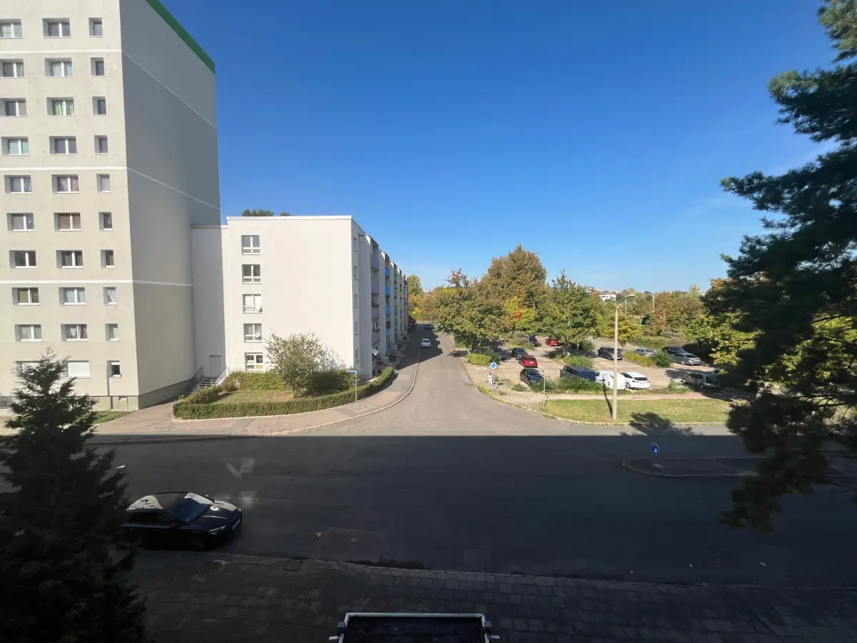 Ausblick vom Schlafzimmer