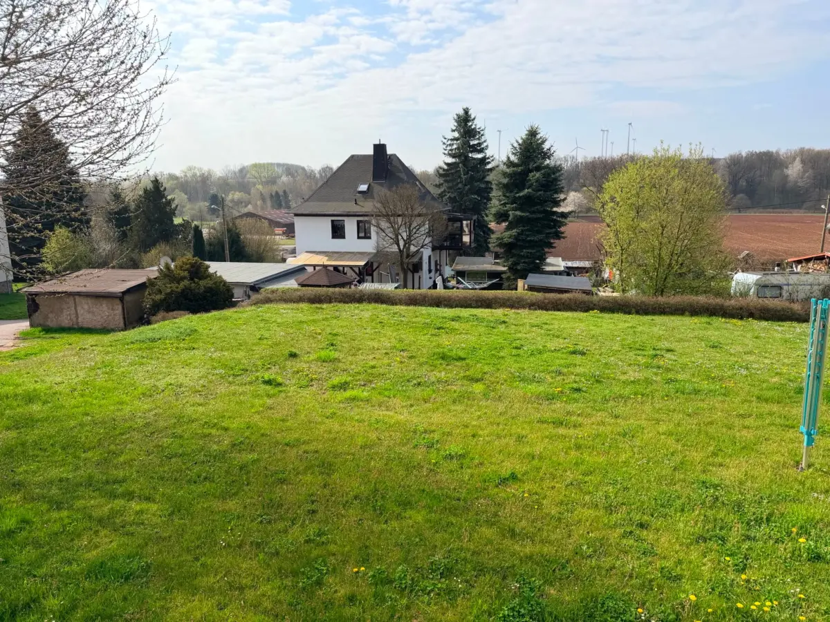 Ausblick Wohnzimmer
