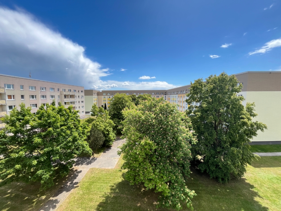 Ausblick Balkon