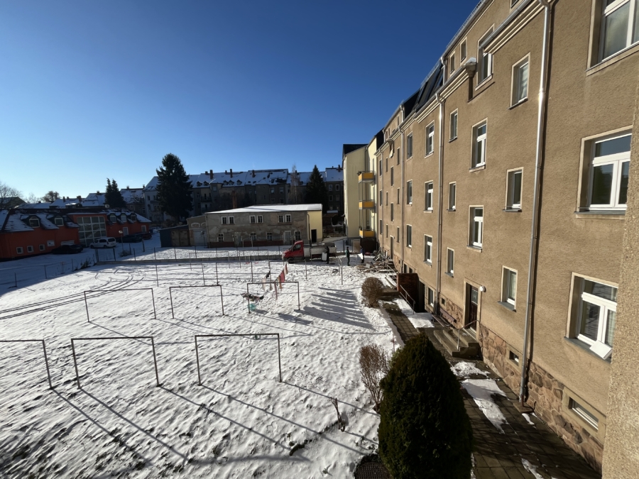 Ausblick zur Hofseite