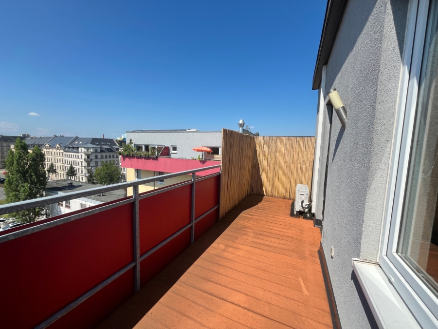 Balkon im Obergeschoss