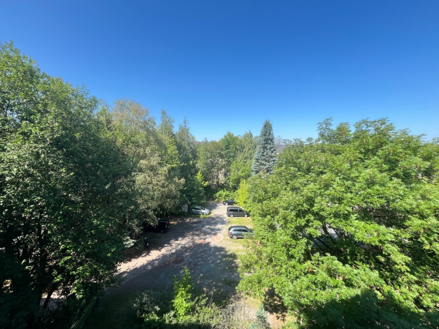 Ausblick vom Balkon