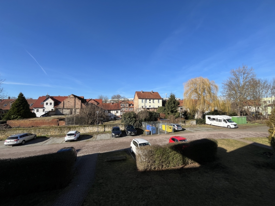 Ausblick vom Balkon