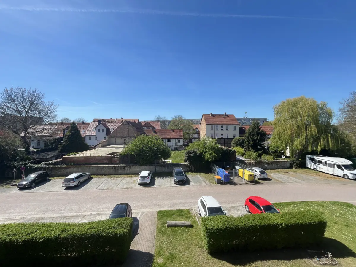 Ausblick vom Balkon