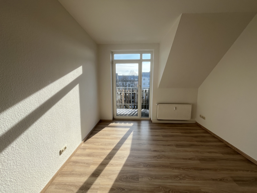 Schlafzimmer mit Balkon