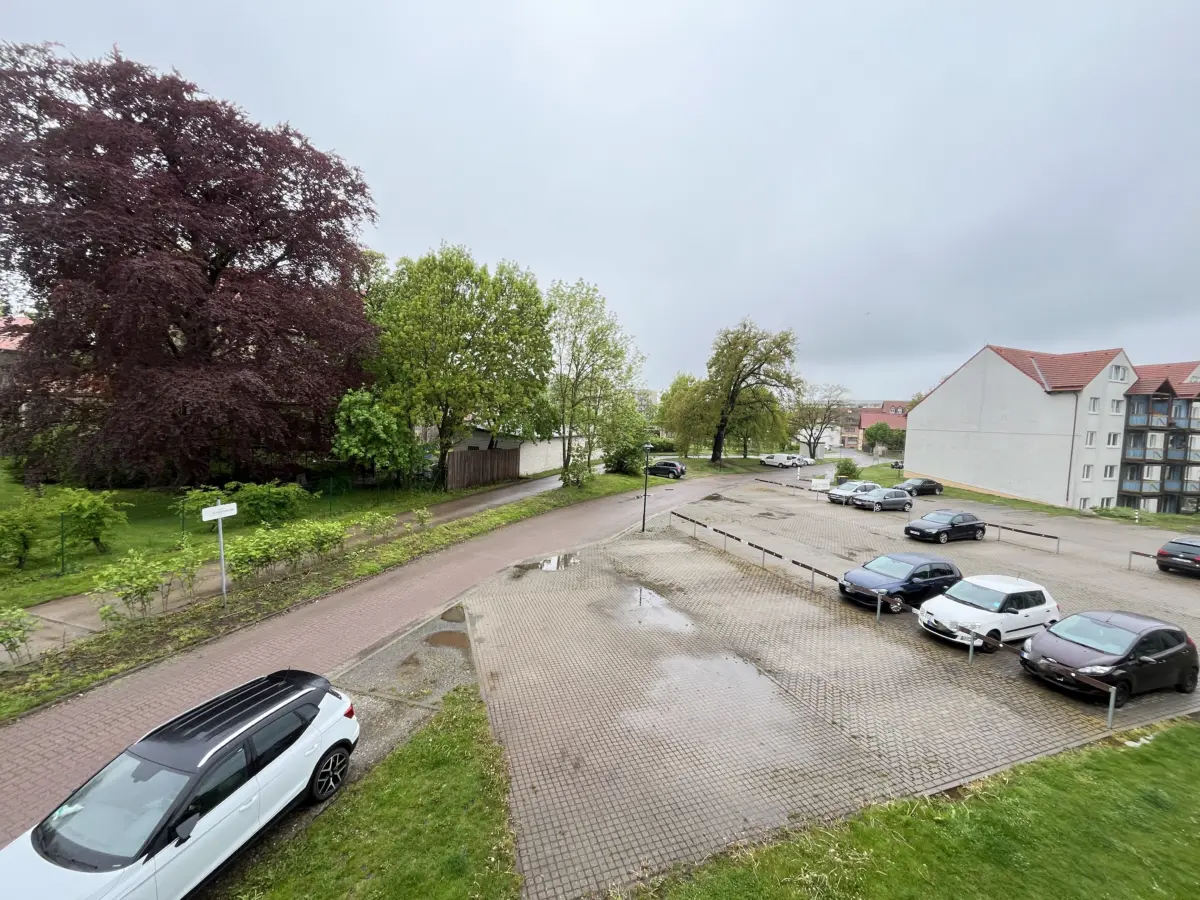Ausblick Balkon